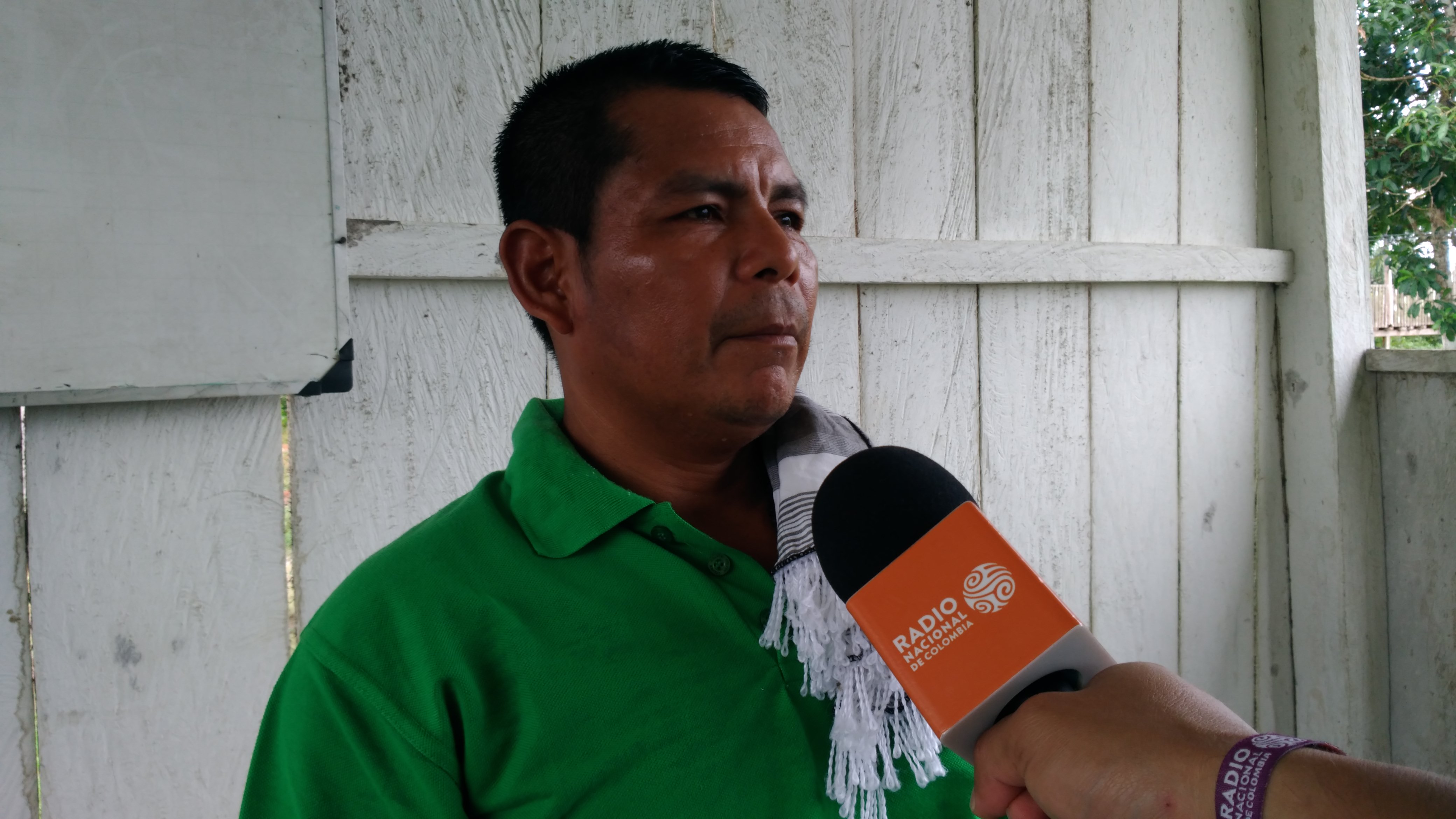 Hamilton Padilla Prada, gobernador de Peñas Blancas denunció la corrupción. Foto: Mauricio Orjuela. 