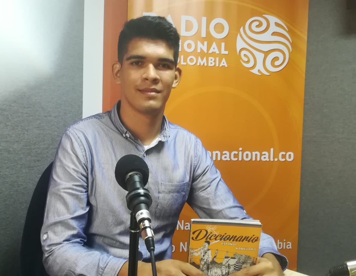 Samuel Leal Arias es el creador del primer diccionario Español-Kankuamos. Foto: Humberto Carrillo.