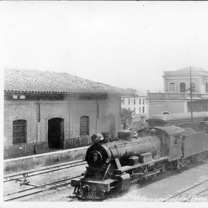 Ferrocarril del Pacífico. Foto: Biblioteca Departamental del Valle del Cauca