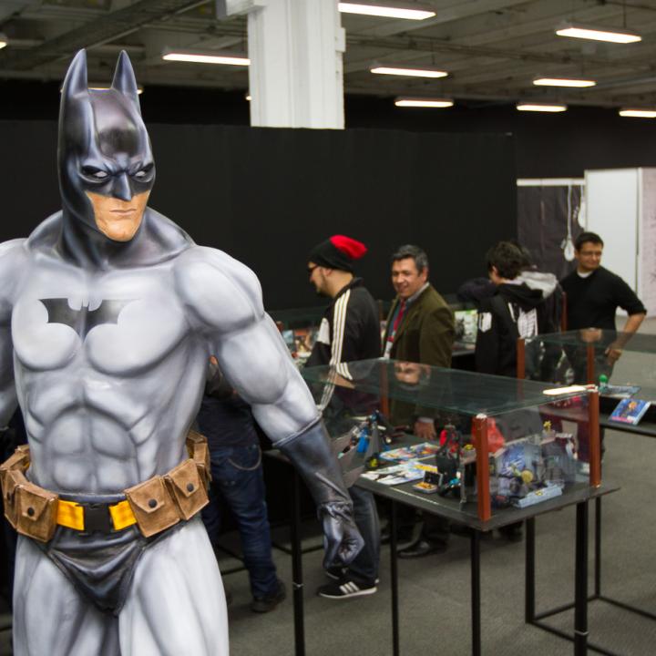 Fotos: Sandro Boris Sánchez - Señal Radio Colombia La exposición de Batman es una de las más visitadas en SOFA 2014