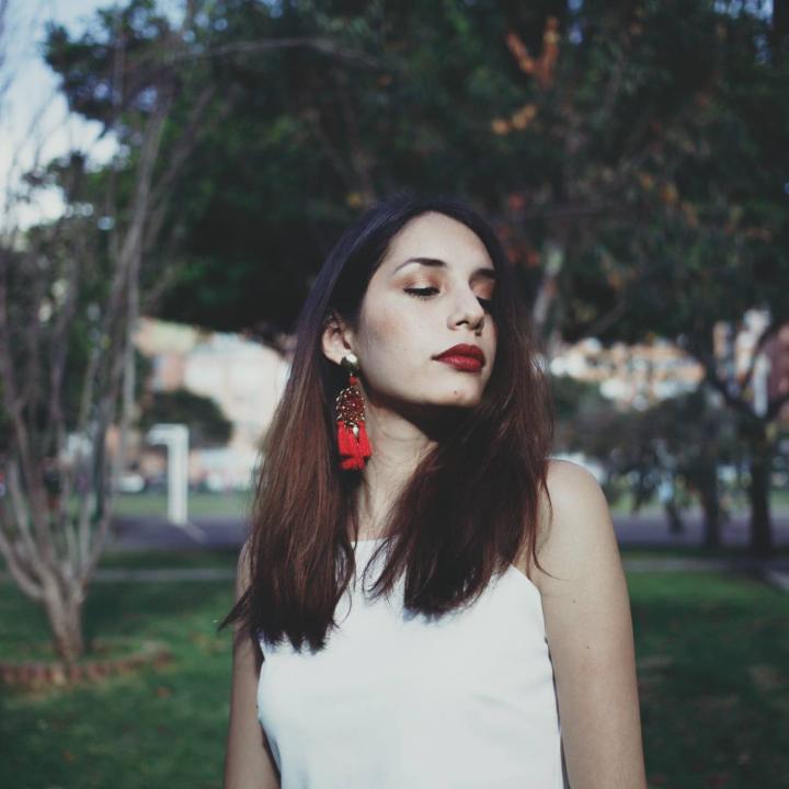 María Alejandra Plata. Foto: Silvia Suárez - Perfil Facebook de la artista.
