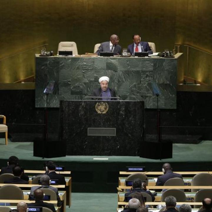 Foto: EFE El presidente iraní, Hasán Rohani