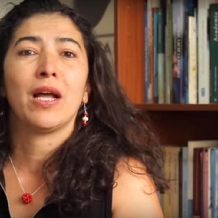 Adriana Benjumea. Foto: Video YouTube Corporación Humanas
