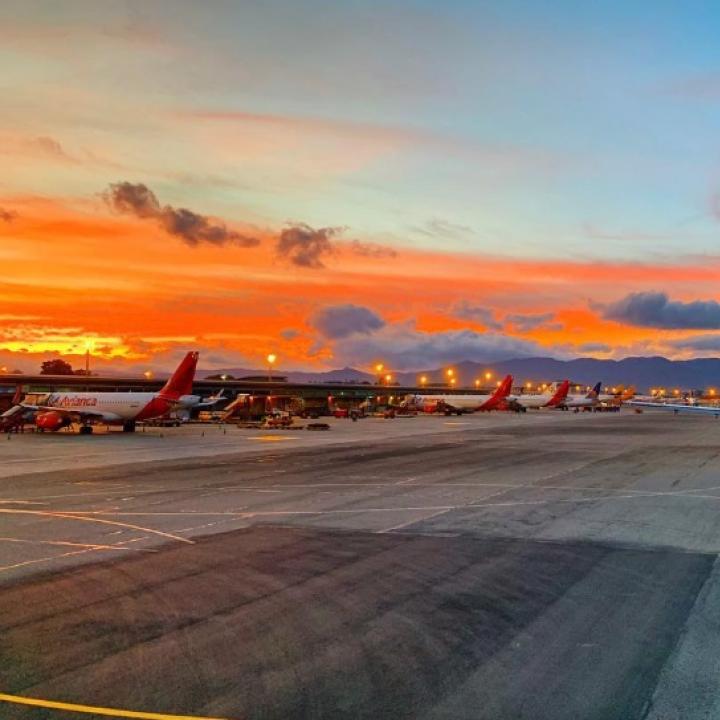 Foto: Twitter Aeropuerto El Dorado