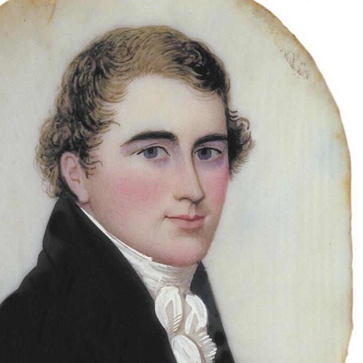 Retrato de Daniel Florencio O'Leary / Foto: Twitter Museo Nacional