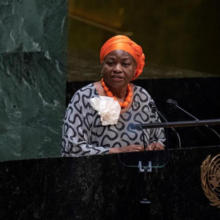 Jefa de ONU Mujeres, Phumzile Mlambo-Ngcuka. Foto: EFE