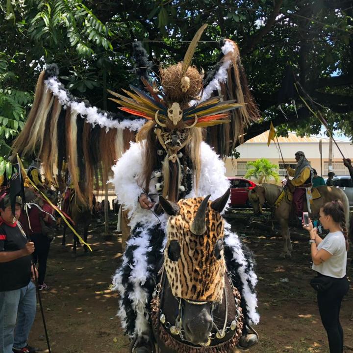 'Cachacero' participante de las Cuadrillas de San Martín. Foto: Jeisson Cañón.