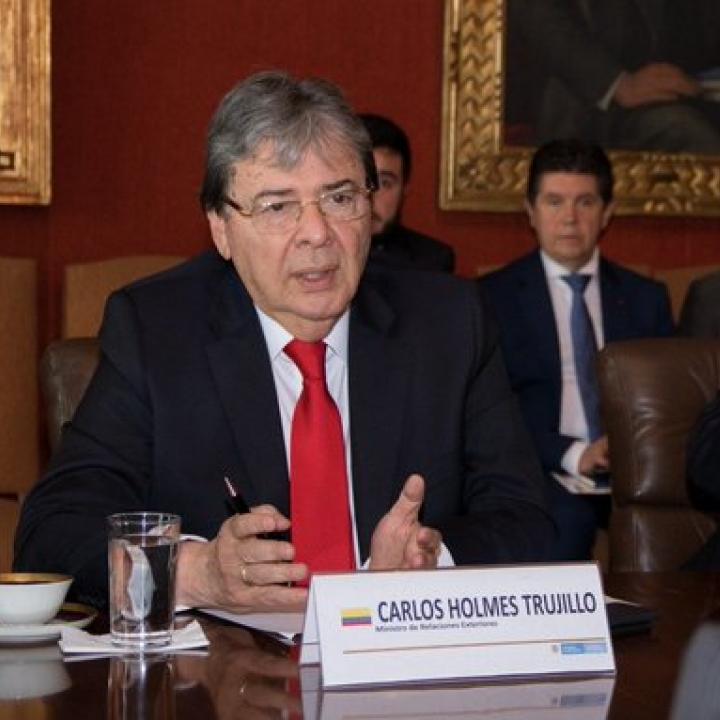 Foto: Twitter Cancillería.