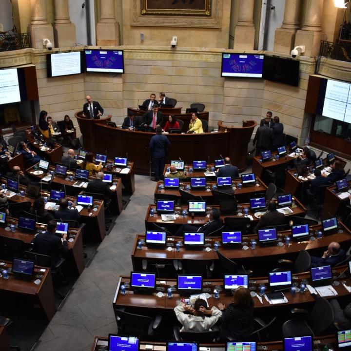Foto: Twitter Senado Colombia.