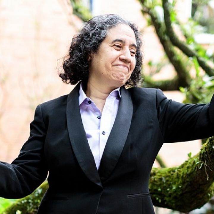 Cecilia Espinosa creó la Carrera de Música de la Universidad EAFIT de Medellín. Foto: Universidad Eafit.