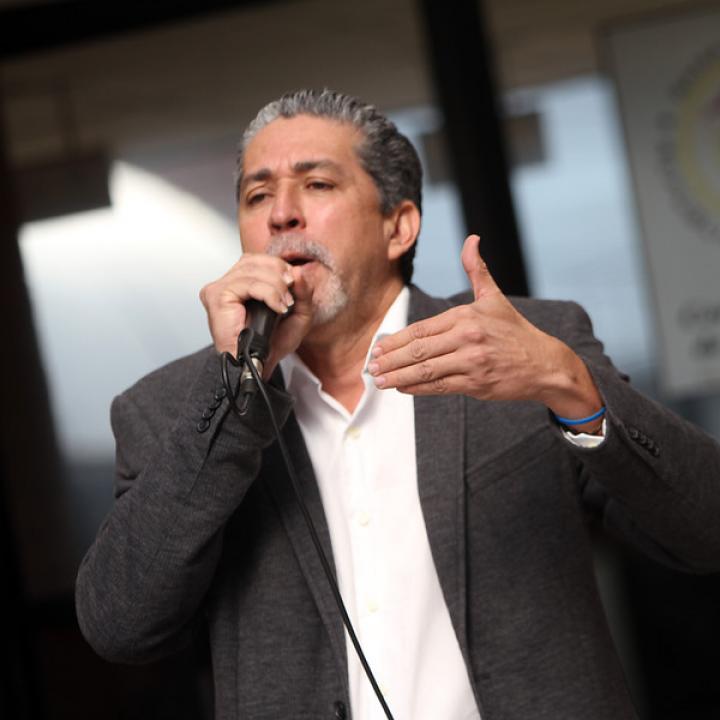 Freddy Machado, presidente de Asonal Judicial. Foto: Colprensa