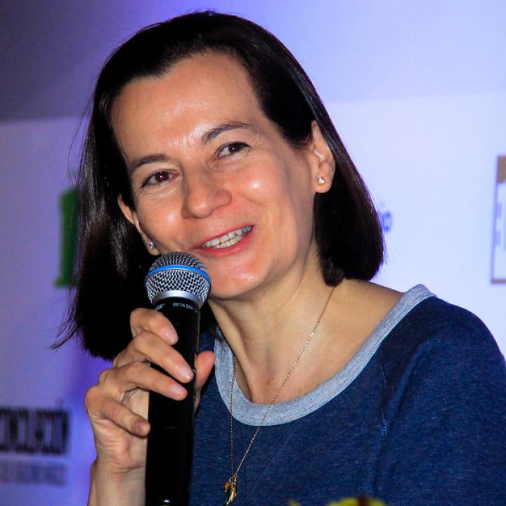 Representante Clara Rojas. Foto: Clara Rojas.