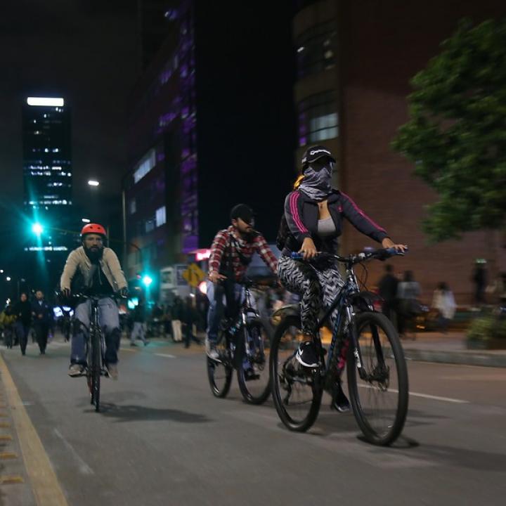 Ciclovía nocturna así será la jornada del próximo 10 de diciembre