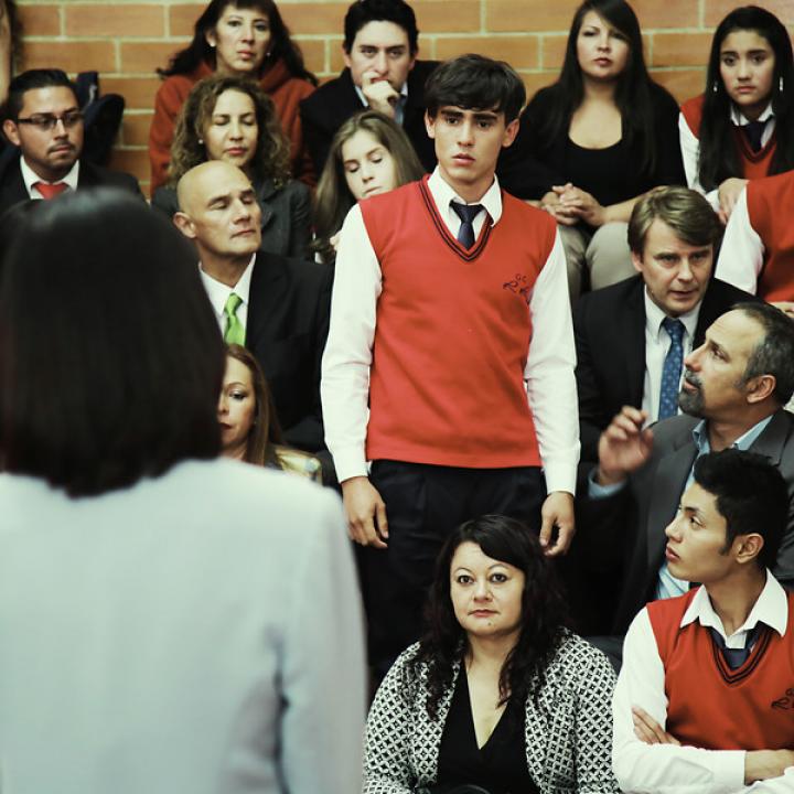Imagen del nuevo largometraje 'Mariposas Verdes' de Gustavo Nieto Roa. Foto: Colprensa. Agosto de 2018.