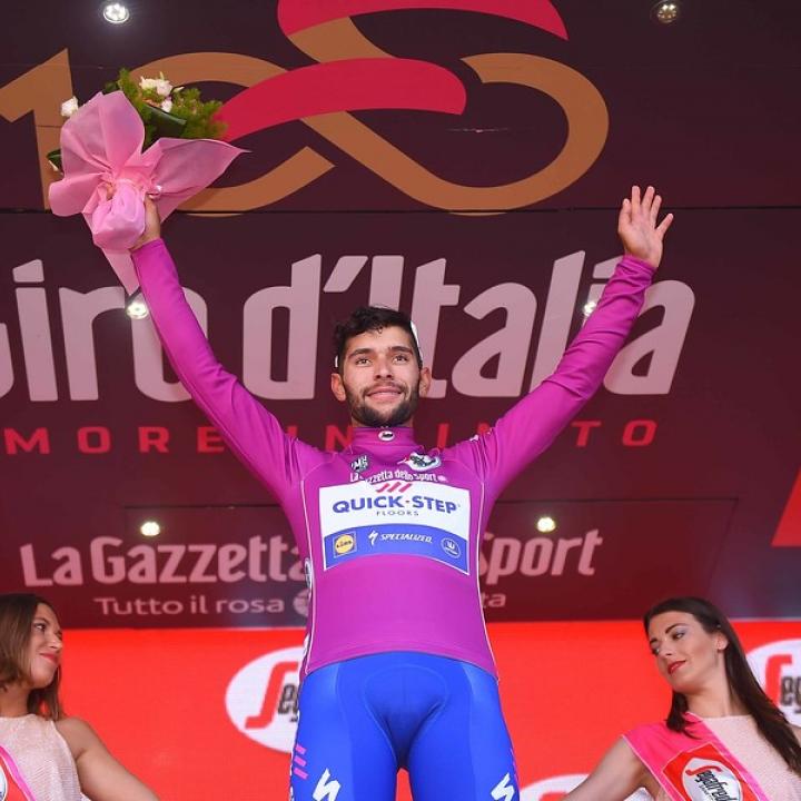 El ciclista antioqueño Fernando Gaviria. Foto: Colprensa - Quick Step. Mayo 2017
