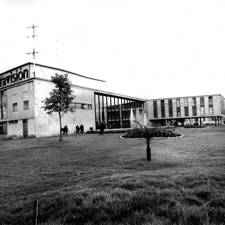 Foto: Antiguas instalaciones de la Radiodifurora Nacional. Archivo particular