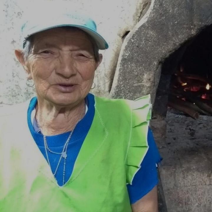 Doña Ada María Torres, una de los personajes inolvidables que nos encontramos en Boyacá.