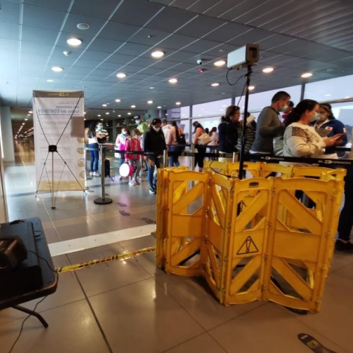 Foto: Twitter Aeropuerto El dorado