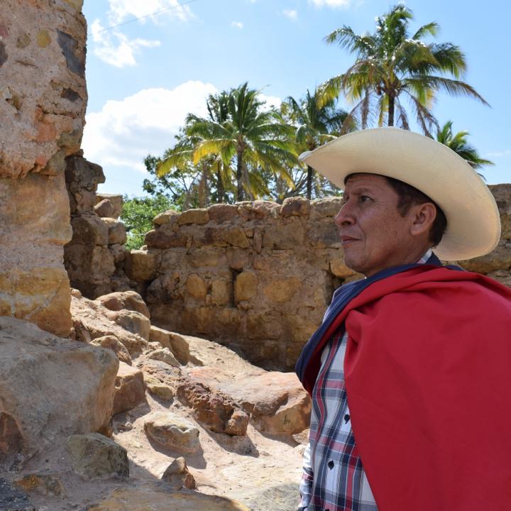Luis María Batidas, historiador y escritor poreño. Foto: Miguel Ángel Cortés.