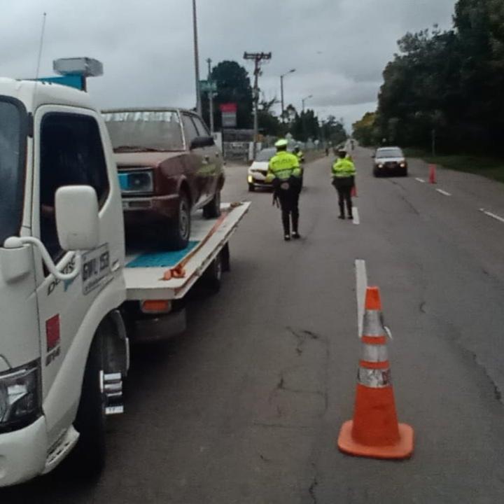 Foto: Policía Transito de Bogotá