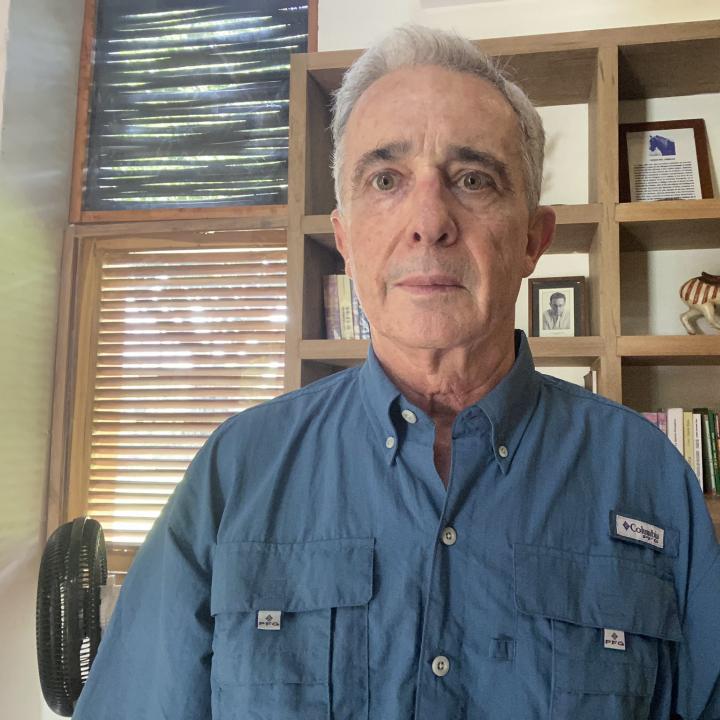 Foto: Twitter Álvaro Uribe