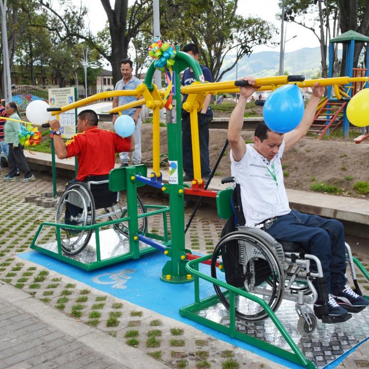 Resultado de imagen de parque para minusvalidos