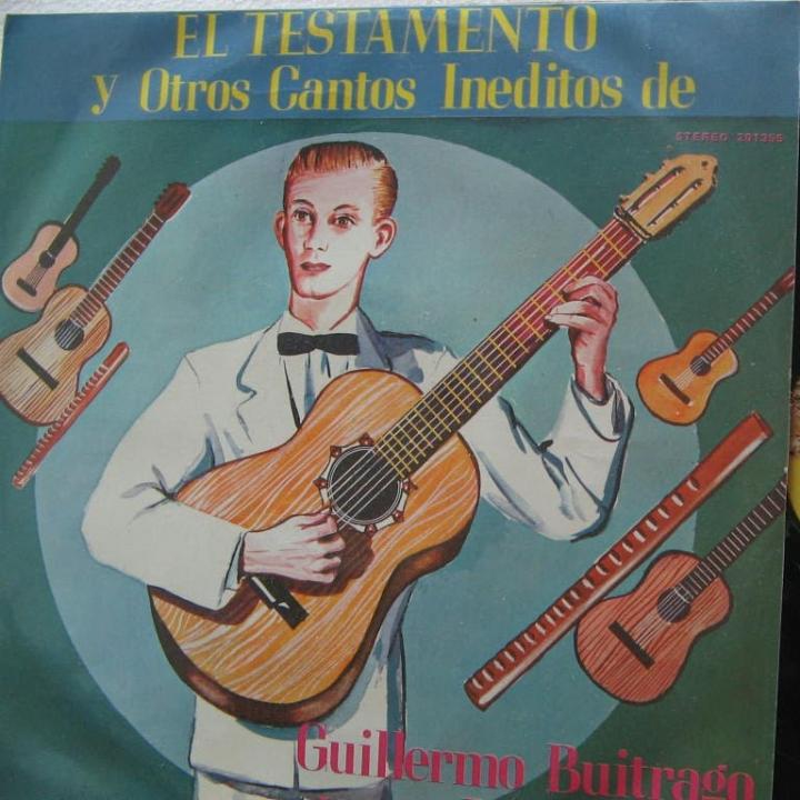Portada de disco de Guillermo Buitrago. Foto: Video YouTube - Guillermo Buitrago - La matica de Yuca.