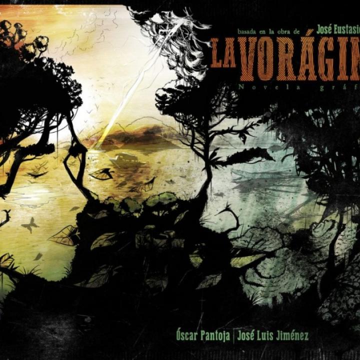 Foto: Adaptación a novela gráfica de 'La Vorágine'.