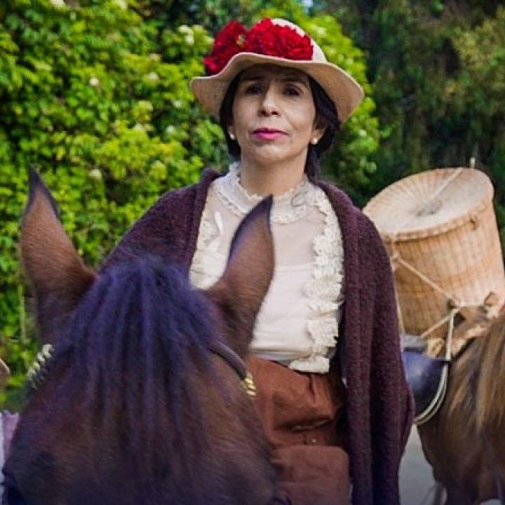 Imágenes de la serie 'La Loca Margarita'.