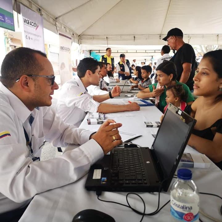 Foto: Tomada de Facebook Migración Colombia.