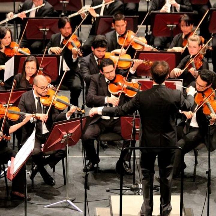Foto Orquesta Sinfónica Nacional de Colombia.