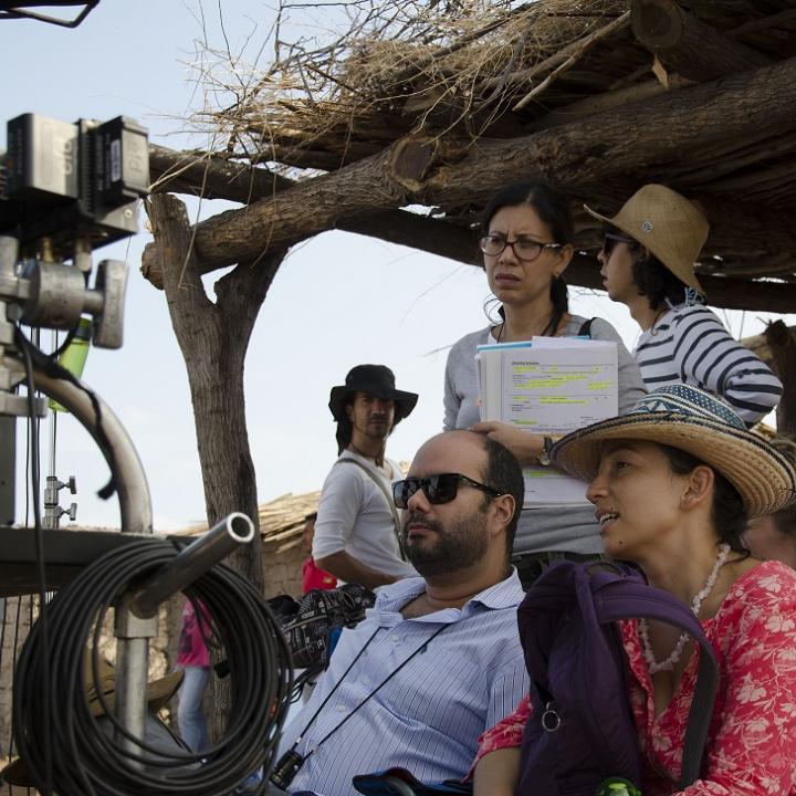 Cristina Gallego y Ciro Guerra por su película “Pájaros de verano” cinta que nos representará en los premios Oscar y que ha obtenido varios galardones a nivel internacional. Foto: Colprensa. Lunes 17 de diciembre de 2018.