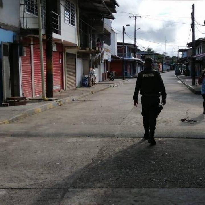 Foto: Twitter Policia Chocó