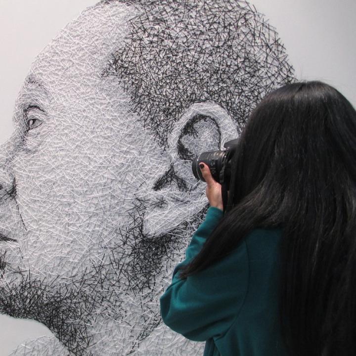 Obra: Angustias de Carlos Alarcón. ARTBO 2016. Foto. Laura Quiceno.