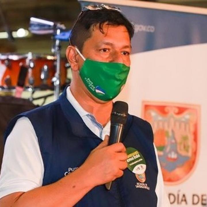 Secretario de Seguridad y Justicia, Carlos Alberto Rojas Cruz. Foto: Alcaldía de Cali.