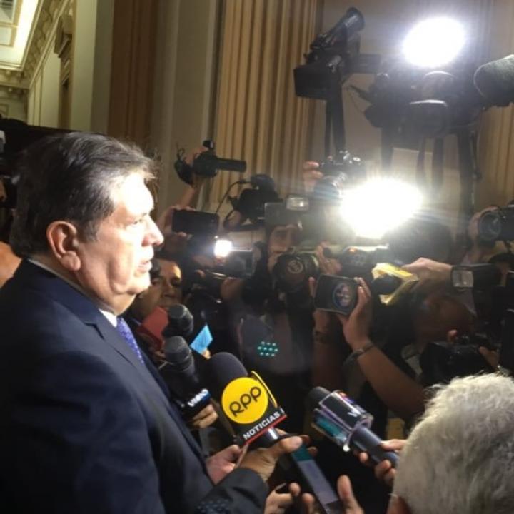 Foto: Cuenta de Twitter Alan García.